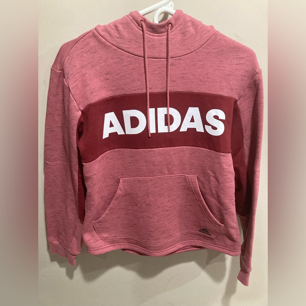 Adidas Women’s cowl neck hooded sweatshirt